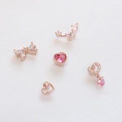 リボンハート・ピアッシング Piercing bling moon