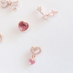 リボンハート・ピアッシング Piercing bling moon