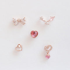 リボンハート・ピアッシング Piercing bling moon