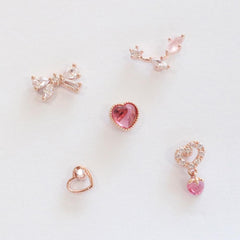 リボンハート・ピアッシング Piercing bling moon