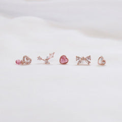 リボンハート・ピアッシング Piercing bling moon