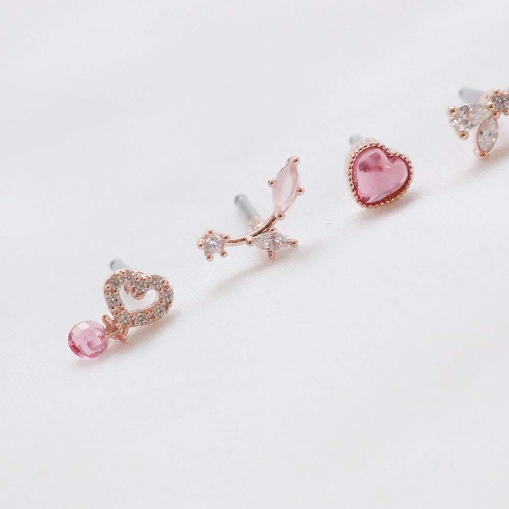 リボンハート・ピアッシング Piercing bling moon