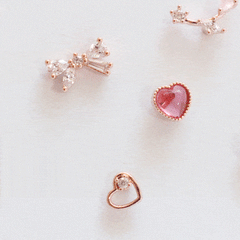 リボンハート・ピアッシング Piercing bling moon