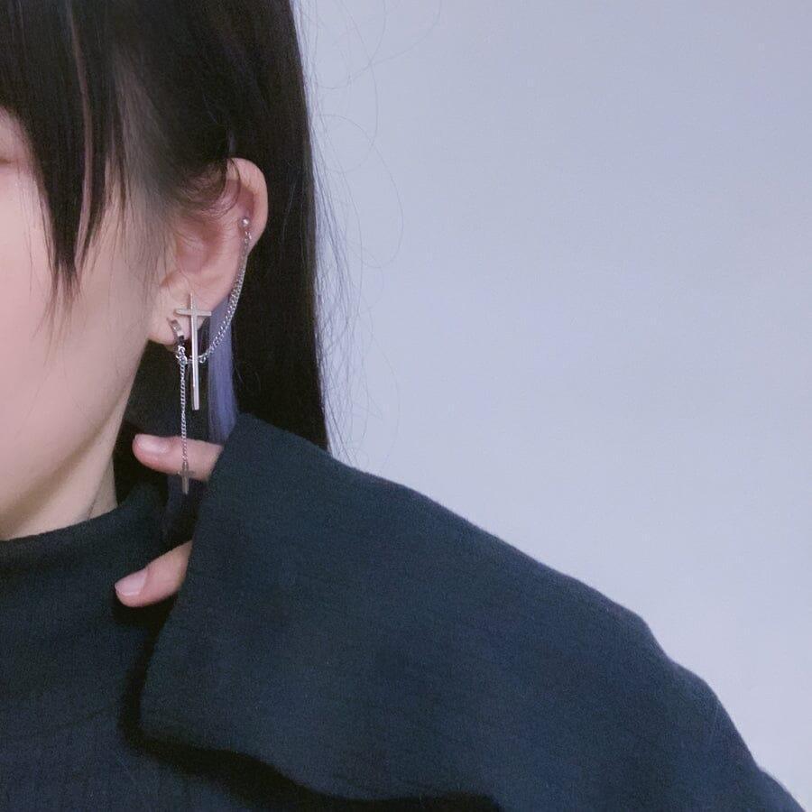 ロングクロスピアッシング Piercing from lizzy