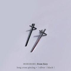 ロングクロスピアッシング Piercing from lizzy