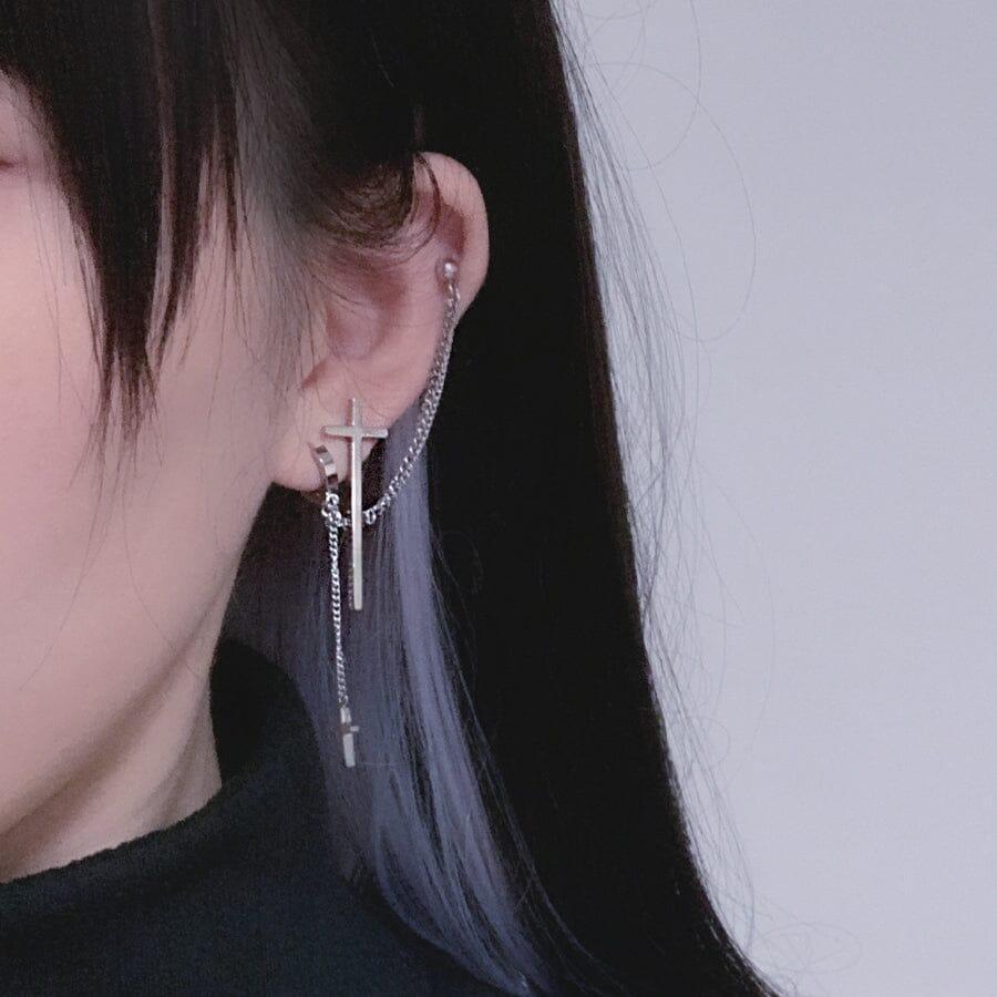 ロングクロスピアッシング Piercing from lizzy