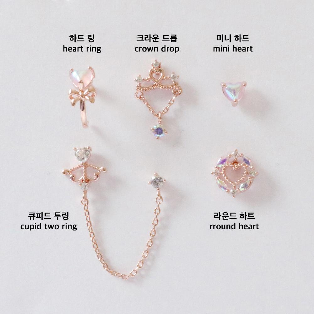 Rose Princess(ピアス/ピアッシング Piercing bling moon