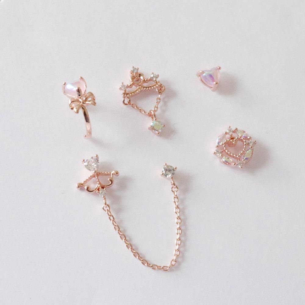 Rose Princess(ピアス/ピアッシング Piercing bling moon