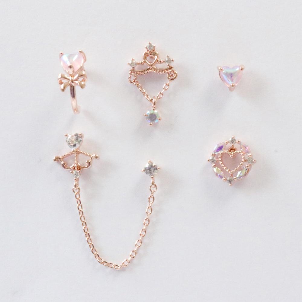 Rose Princess(ピアス/ピアッシング Piercing bling moon