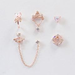 Rose Princess(ピアス/ピアッシング Piercing bling moon