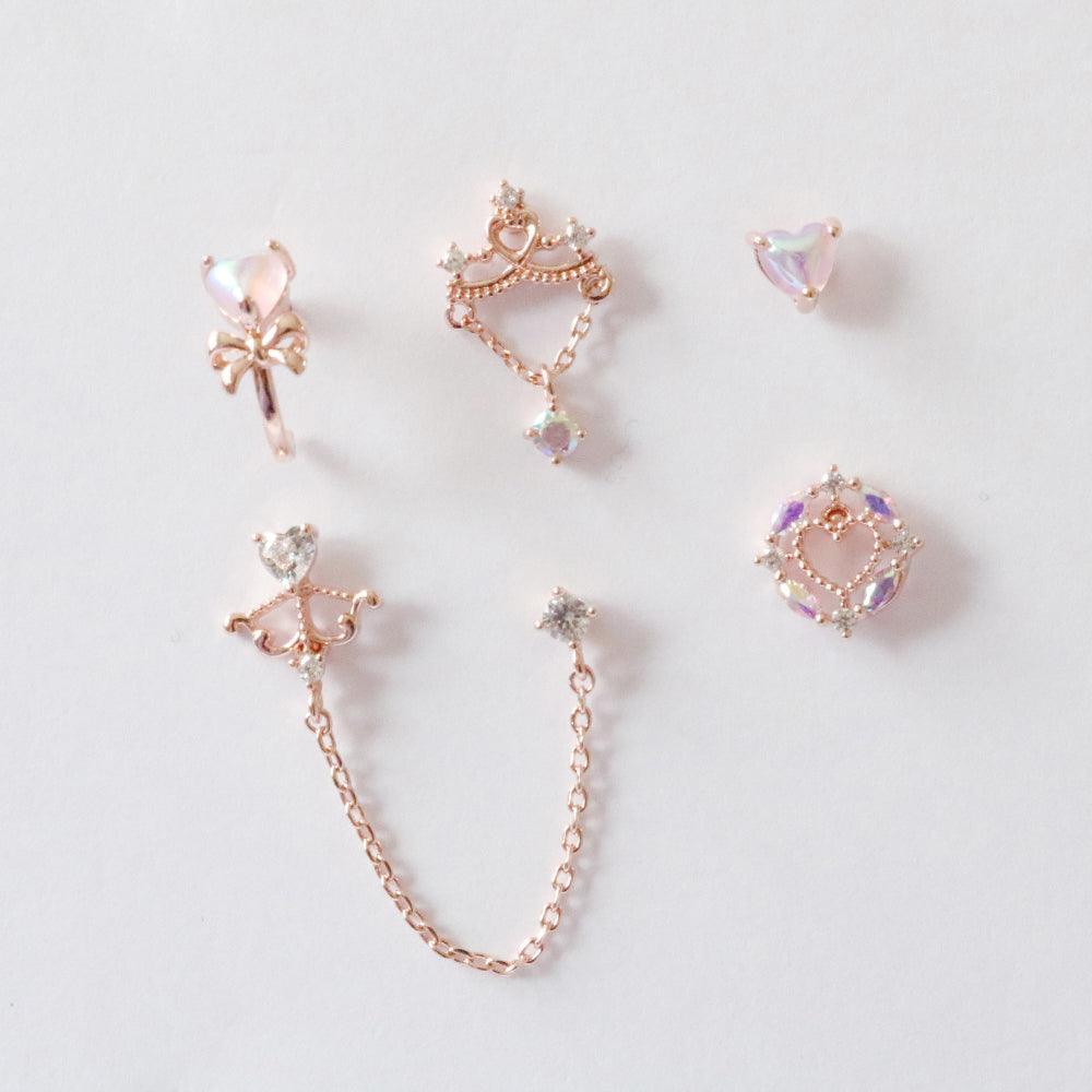 Rose Princess(ピアス/ピアッシング Piercing bling moon