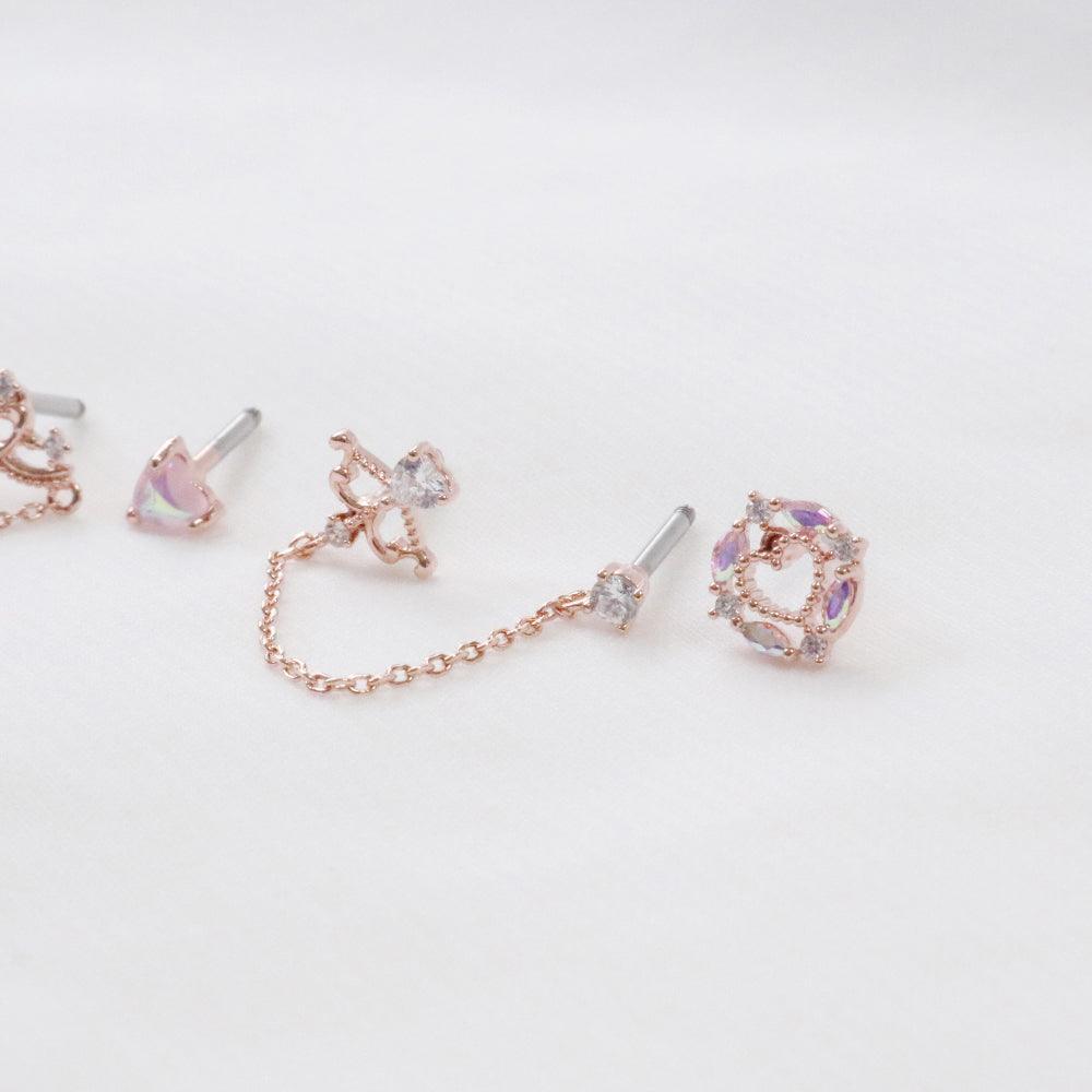 Rose Princess(ピアス/ピアッシング Piercing bling moon