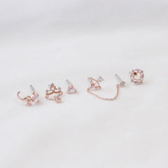 Rose Princess(ピアス/ピアッシング Piercing bling moon
