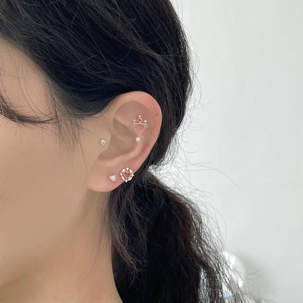 Rose Princess(ピアス/ピアッシング Piercing bling moon