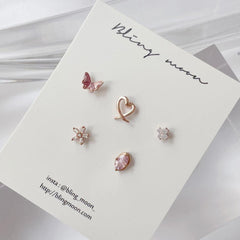 ローズガーデンピアッシング(5 set) Piercing bling moon