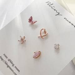 ローズガーデンピアッシング(5 set) Piercing bling moon