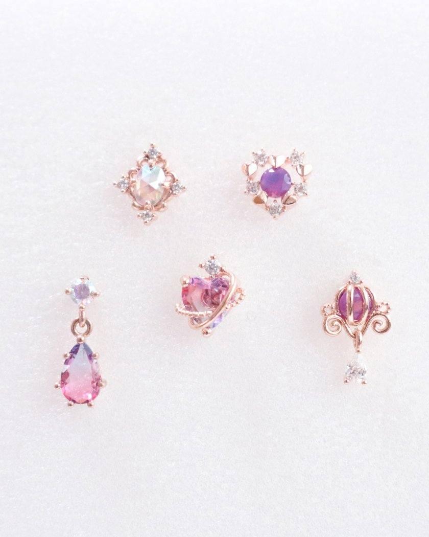ローズ・パープル・ピアッシング Piercing bling moon