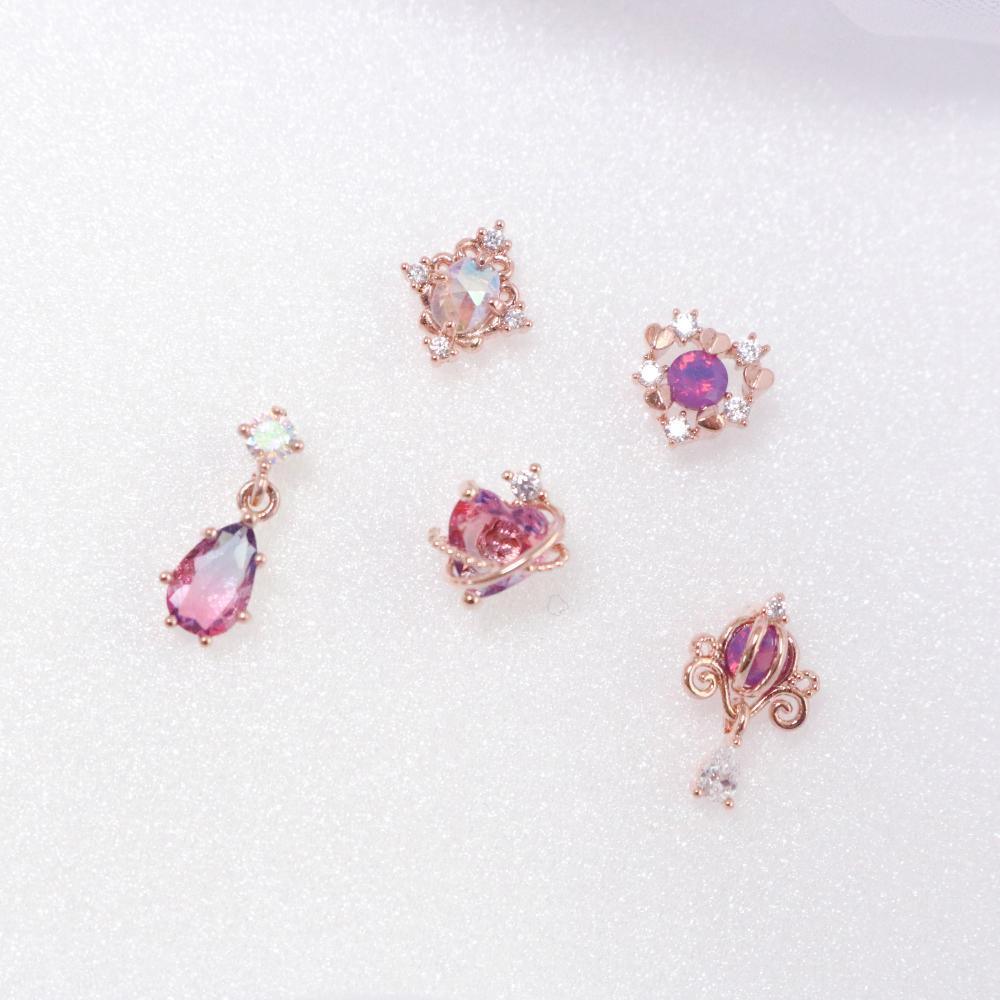 ローズ・パープル・ピアッシング Piercing bling moon