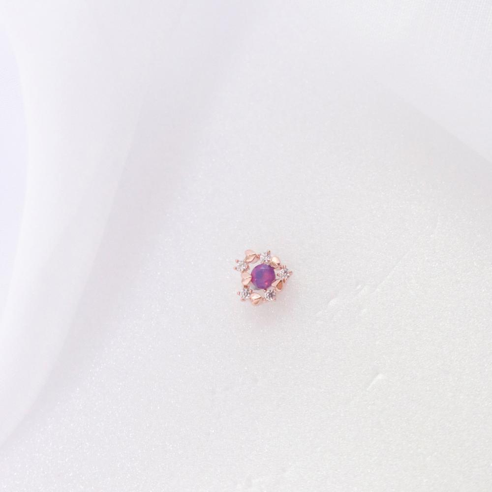 ローズ・パープル・ピアッシング Piercing bling moon