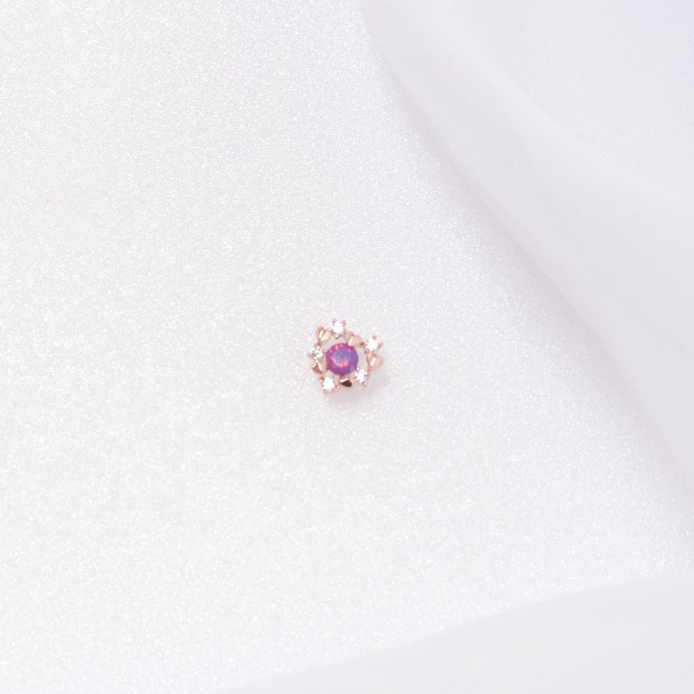 ローズ・パープル・ピアッシング Piercing bling moon