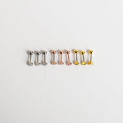 三角カラーキュービックピアッシング Piercing 10000won