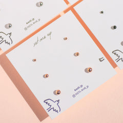 サージカルスチールピアス Earrings SET ME UP♡