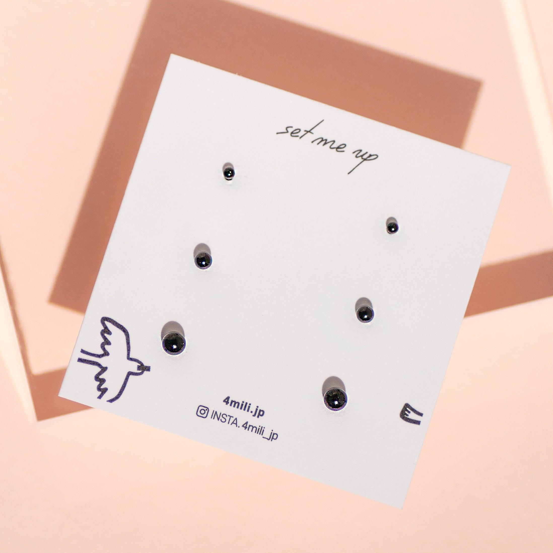 サージカルスチールピアス Earrings SET ME UP♡