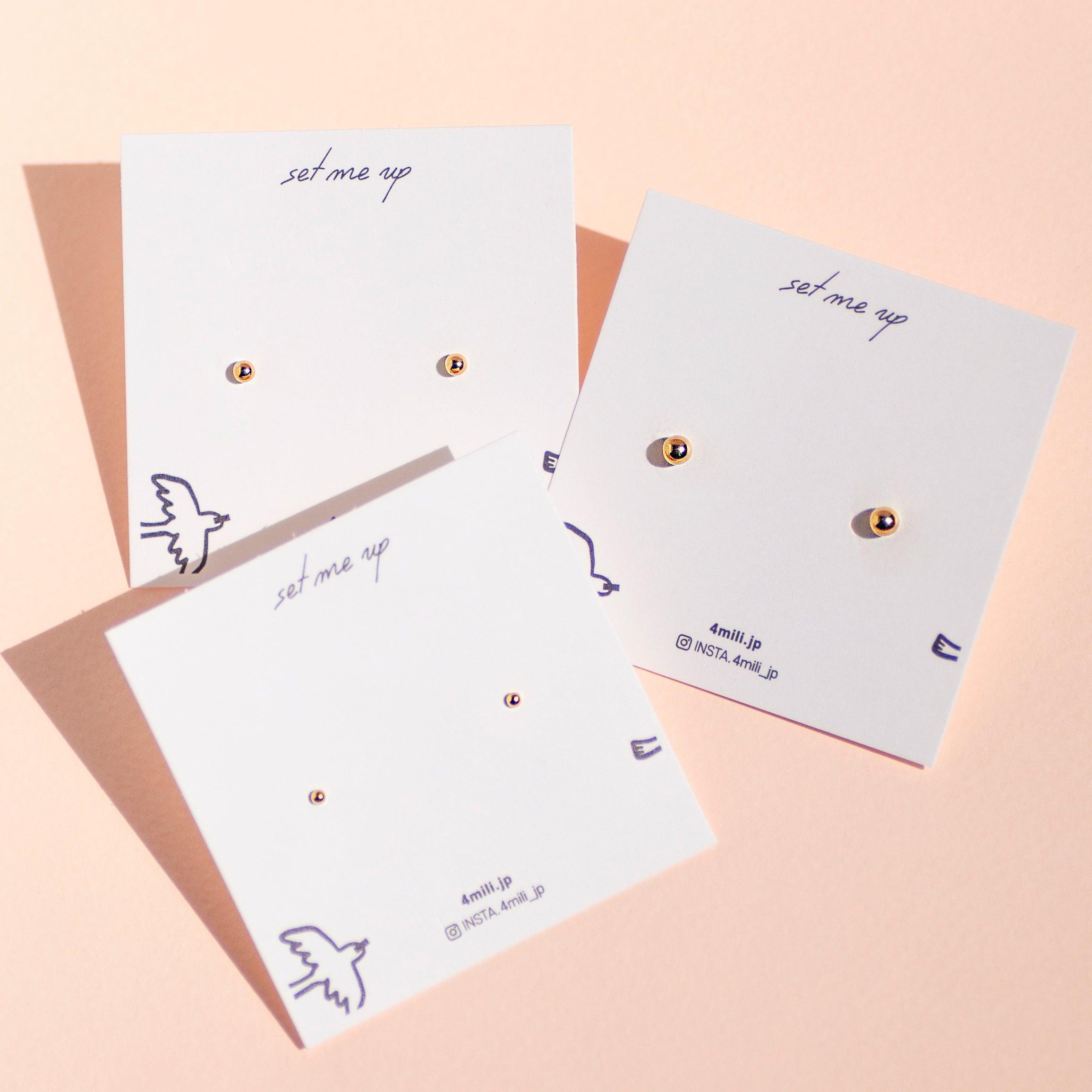 サージカルスチールピアス Earrings SET ME UP♡