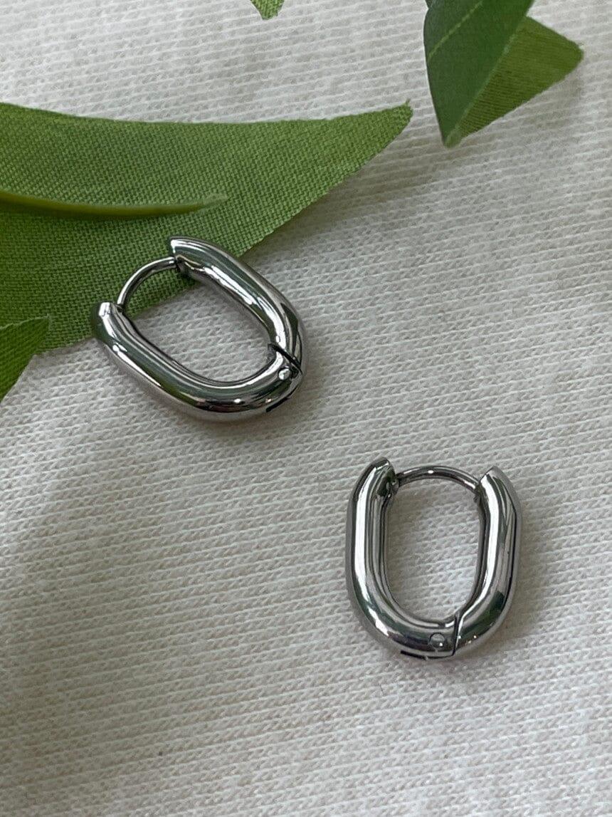 サージカルスチール楕円リングピアッシング Piercing oh-kim