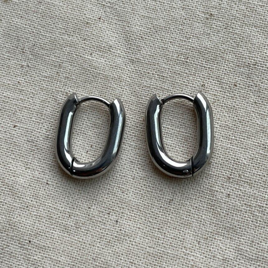 サージカルスチール楕円リングピアッシング Piercing oh-kim