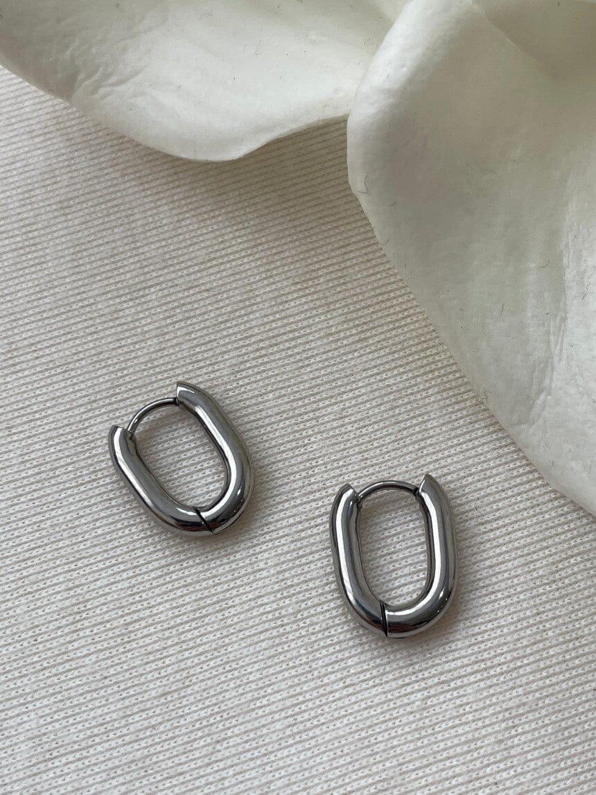 サージカルスチール楕円リングピアッシング Piercing oh-kim