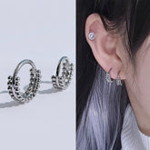 サージカルツーラインワンタッチリングピアッシング Piercing from lizzy