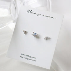 セリーヌピアッシング(3 set) Piercing bling moon