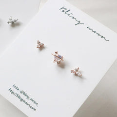 セリーヌピアッシング(3 set) Piercing bling moon