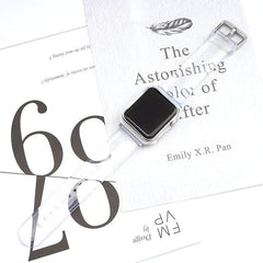 【セット_12色】 透明 ゼリー カラー ケース + バンドセット Applewatch専用 apple watch バンド givgiv