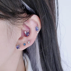 シエラ・ミニ・オーロラ・クリスタル・キュービック・ピアッシング Piercing from lizzy