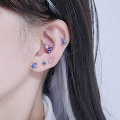 シエラ・ミニ・オーロラ・クリスタル・キュービック・ピアッシング Piercing from lizzy