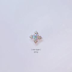 シエラ・ミニ・オーロラ・クリスタル・キュービック・ピアッシング Piercing from lizzy