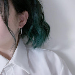 シルバーベーシックリングイヤリングイヤーカフ Iyaringu from lizzy