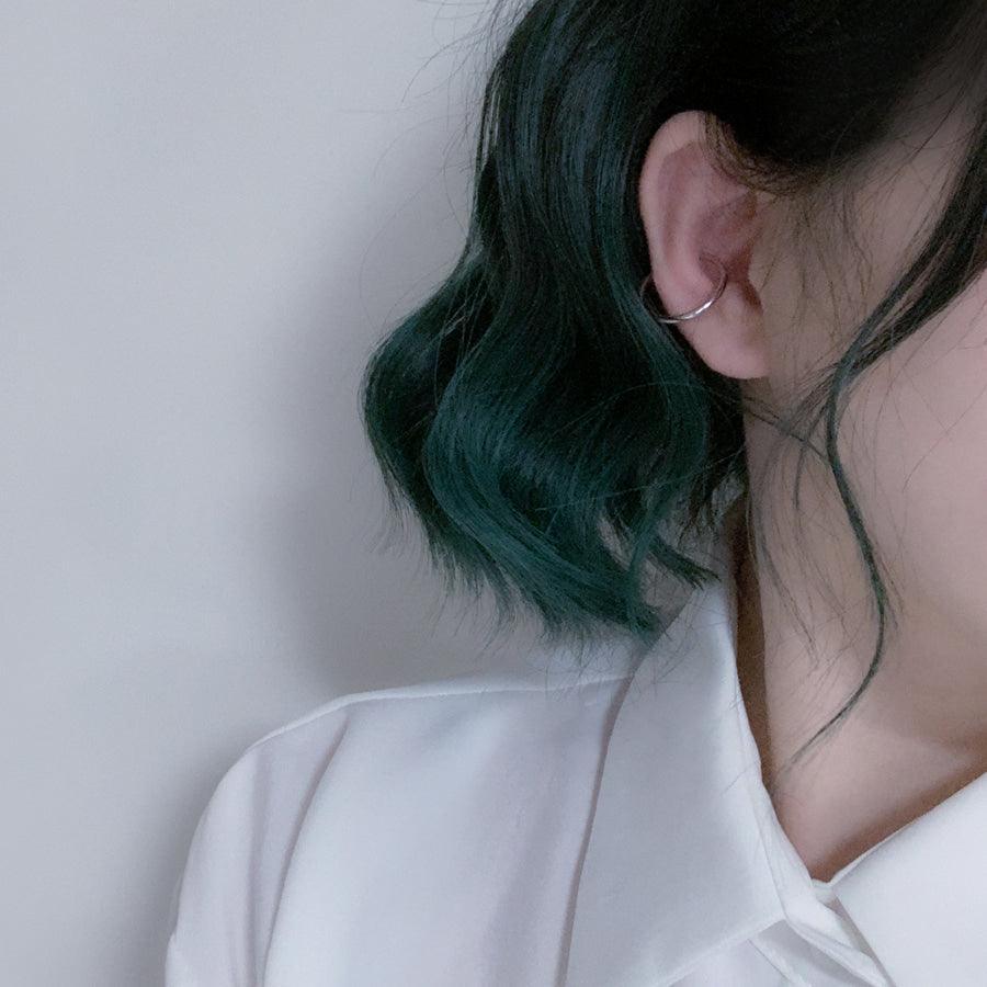 シルバーベーシックリングイヤリングイヤーカフ Iyaringu from lizzy