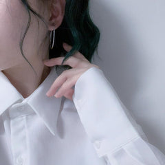 シルバーベーシックリングイヤリングイヤーカフ Iyaringu from lizzy