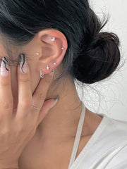 Simple Mood ピアッシング(5 set) Piercing bling moon