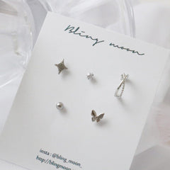 Simple Mood ピアッシング(5 set) Piercing bling moon