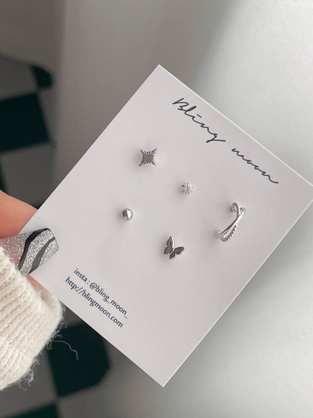 Simple Mood ピアッシング(5 set) Piercing bling moon