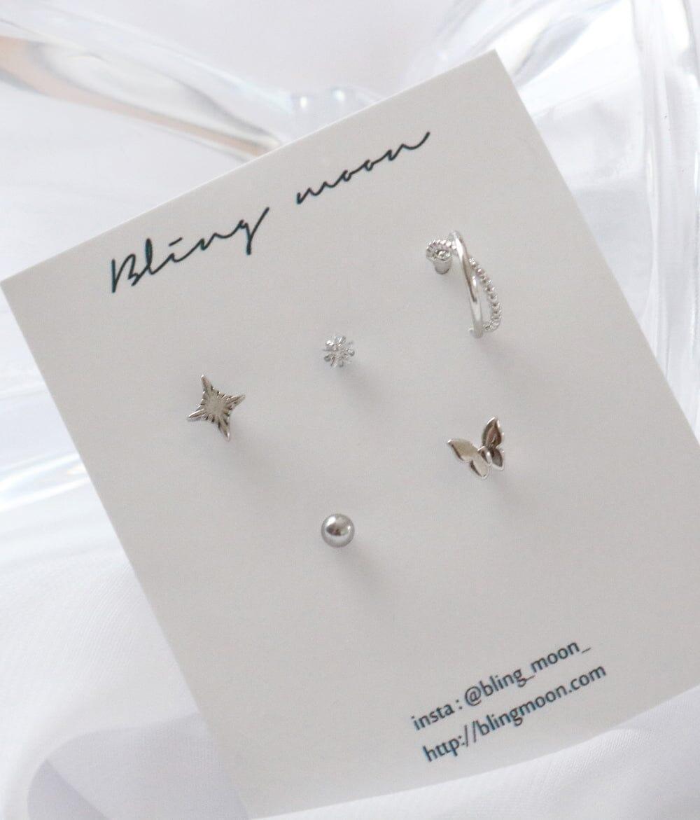 Simple Mood ピアッシング(5 set) Piercing bling moon