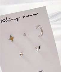 Simple Mood ピアッシング(5 set) Piercing bling moon