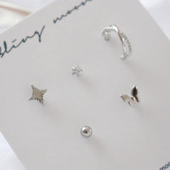 Simple Mood ピアッシング(5 set) Piercing bling moon