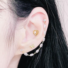 Snowy Roadピアッシング Piercing anything else