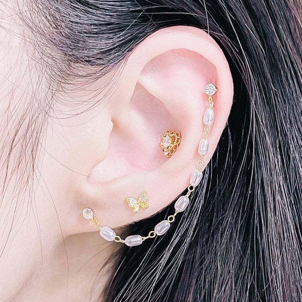 Snowy Roadピアッシング Piercing anything else