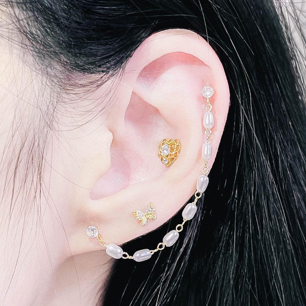 Snowy Roadピアッシング Piercing anything else